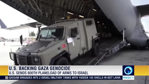 The US continues to supply the Israeli regime with weapons