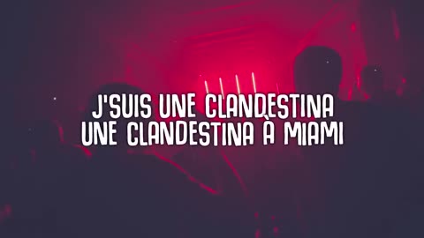 JVSTIN - CLANDESTINA (Tik Tok Remix) LYRICS
