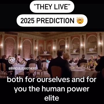 🔥⚠️⚠️🔥 By 2025 according to the movie “They Live” Everyone should see this movie.!!!