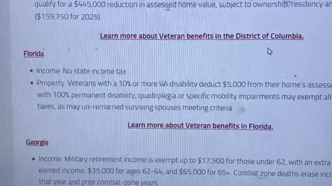 Ultimate State-by-State Tax Benefits Guide for Veterans, Families & Survivors Military Veterans