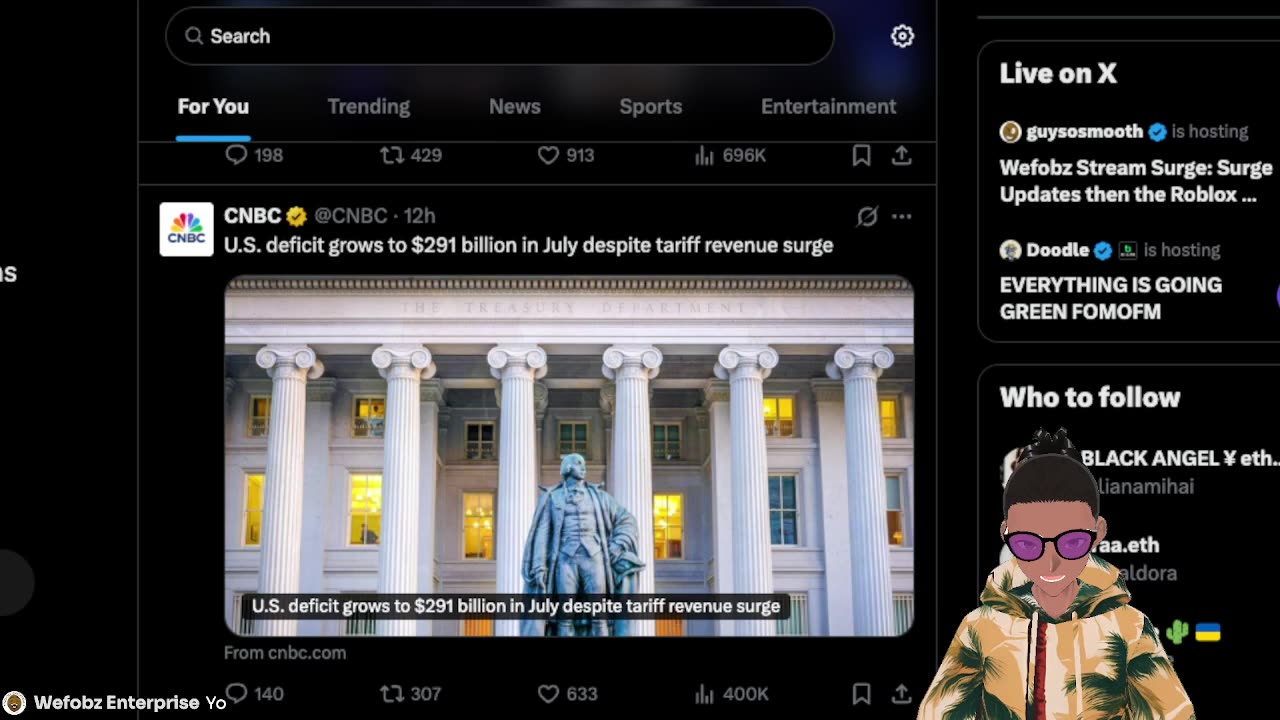 Wefobz Stream Surge: Surge Updates then the Roblox Controversy