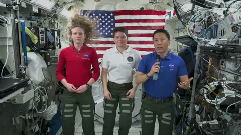NASA Astronauts Send Inspiring Fourth of July Wishes from Space!