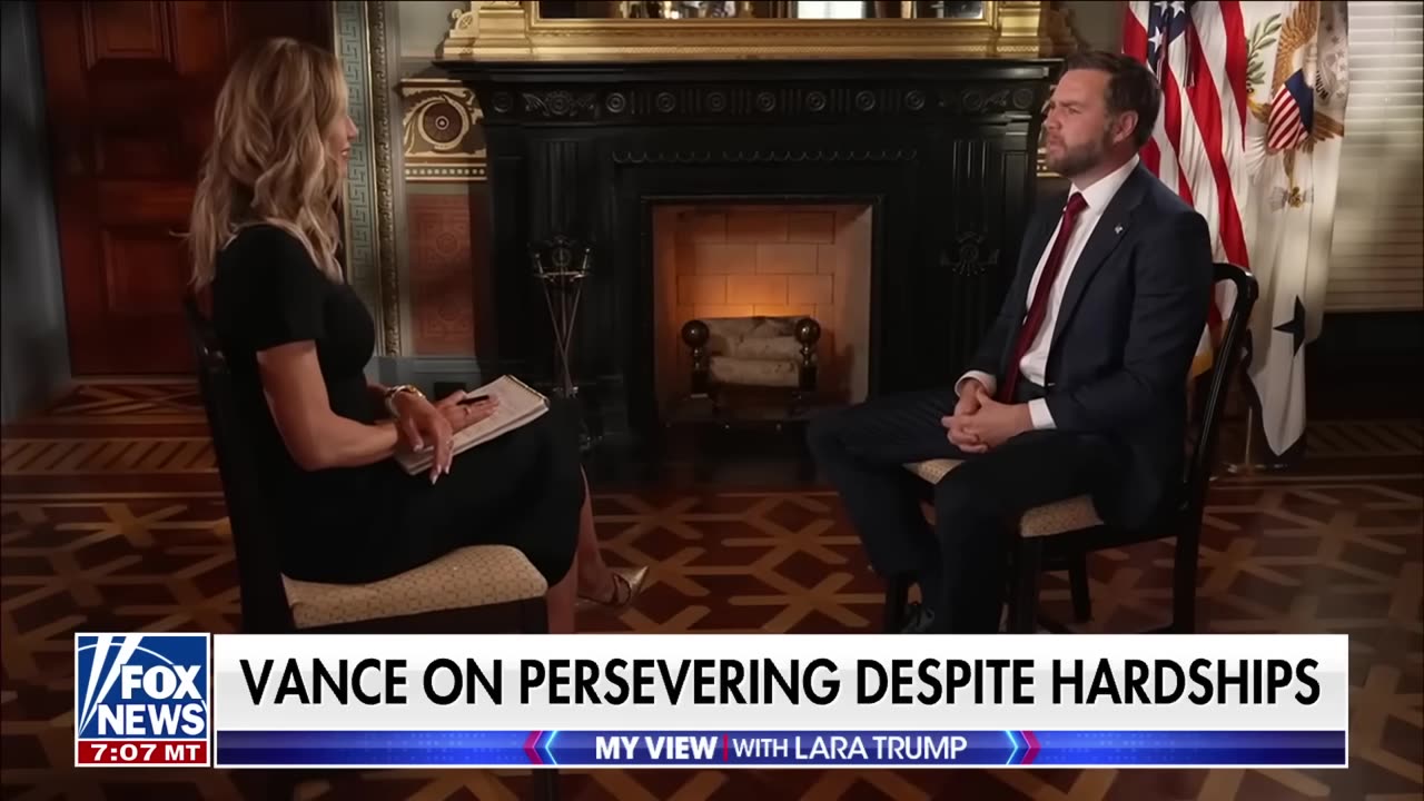 VP J.D. Vance speaks with Lara Trump on trending news and world events