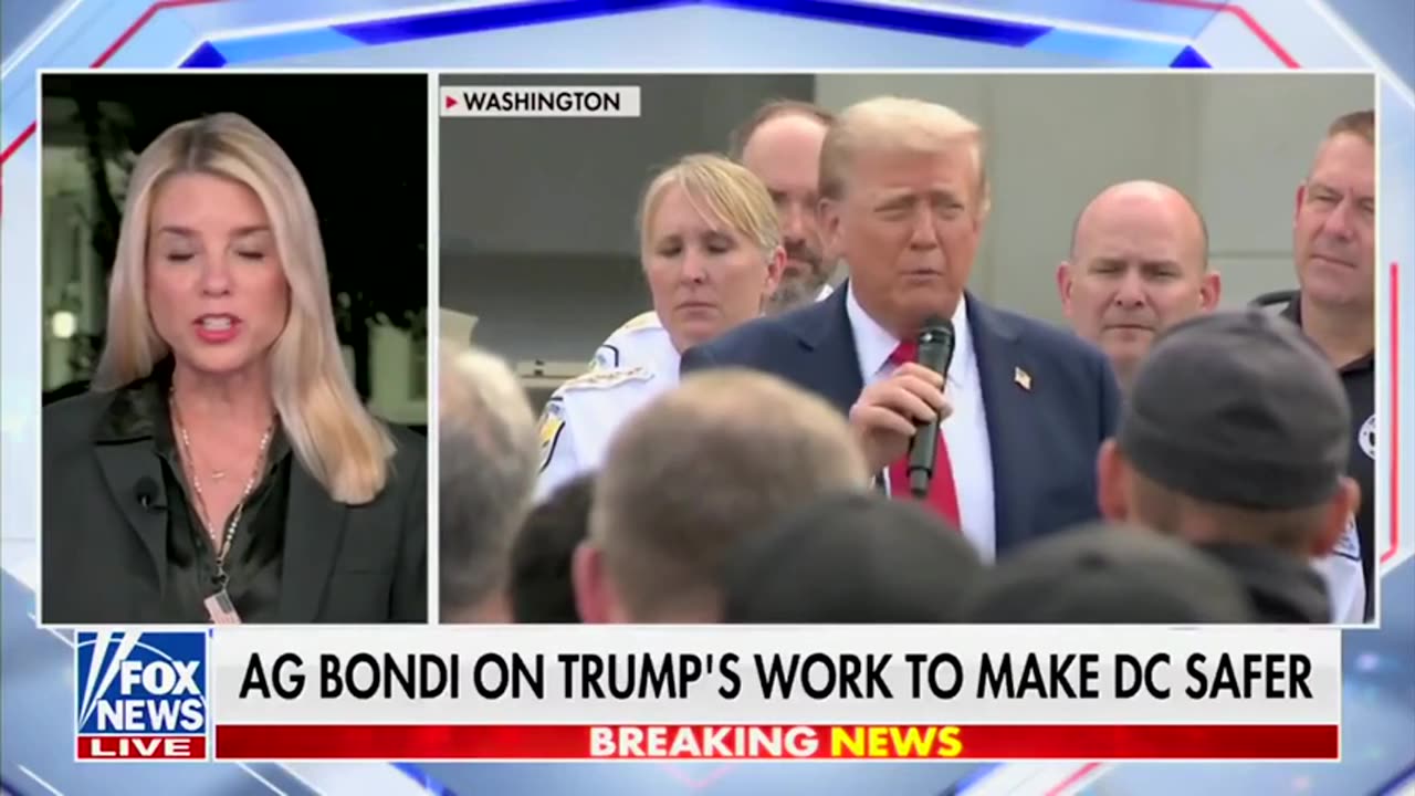 U.S. Attorney General, Pam Bondi: “There has not been a homicide in a week"