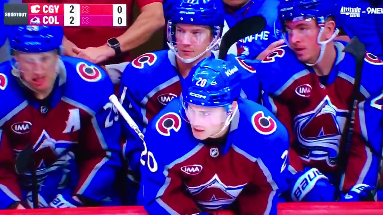 Calgary Flames @ Colorado Avalanche Shootout