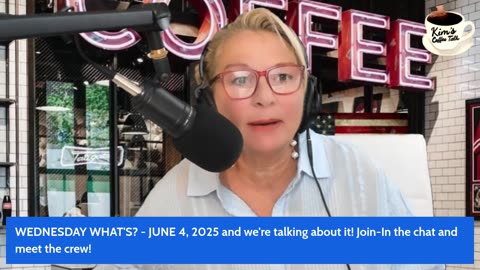 WEDNESDAY WHAT'S? - JUNE 4, 2025