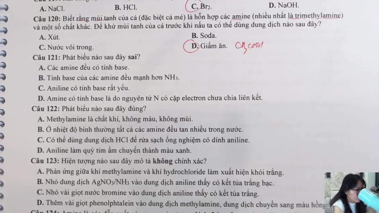 TỔNG ÔN CHƯƠNG 3: HỢP CHẤT NITROGEN