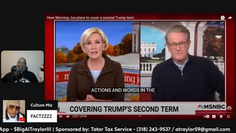 Morning Joe is Begging Trump | Hollywood Reacts with Shock and Outrage | Big Al - UncleCoon