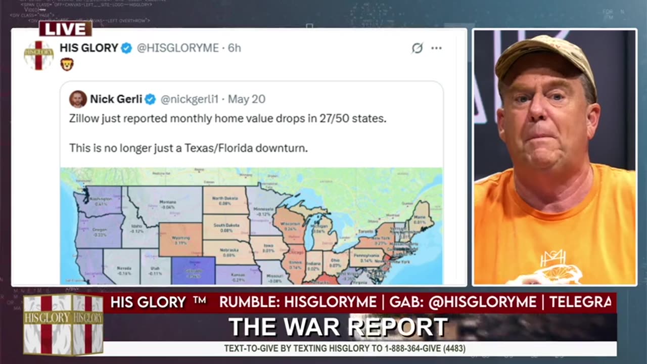 His Glory - The War Report 5-21-25