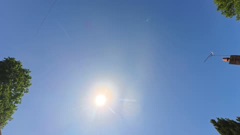 Sky Watch #656 - 10/7/2025 - 4K chemtrails heatwave