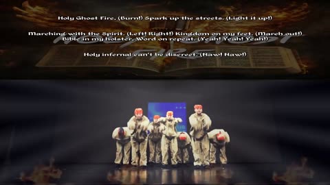 Street Gospel Syndicate ~ Holy Ghost Fire { Lyrics } Remix 1 { Dance Ver. } Christcore Slowed PC FX