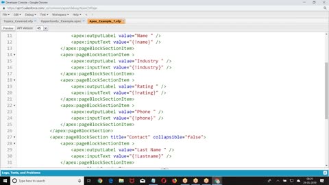 Salesforce Apex Videos-23. PageMessages