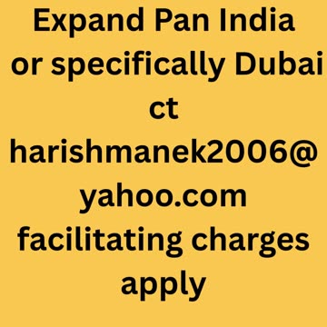 Expansion of your business