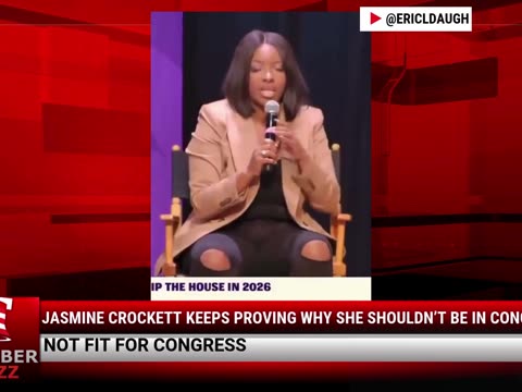 Jasmine Crockett Keeps Proving Why She Shouldn’t Be in Congress