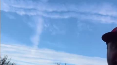 Geo-Engineered Clouds using sprayed metallic particles manipulated by frequencies.