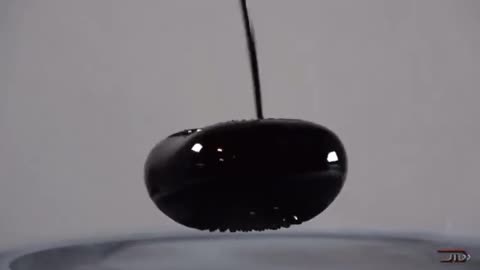 Magnetic showing quantum levitation and then doused in ferrofluid with suspended.