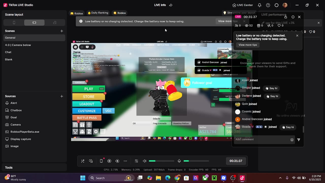 Roblox Fun On Combat Warriors
