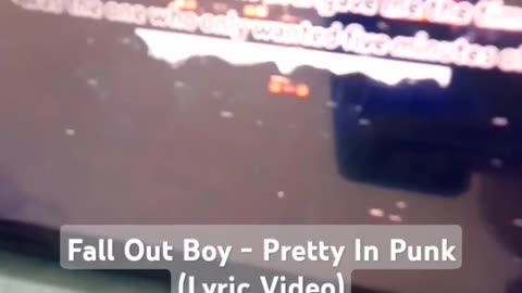 Fall Out Boy - Pretty In Punk (Lyric Video) (2025)