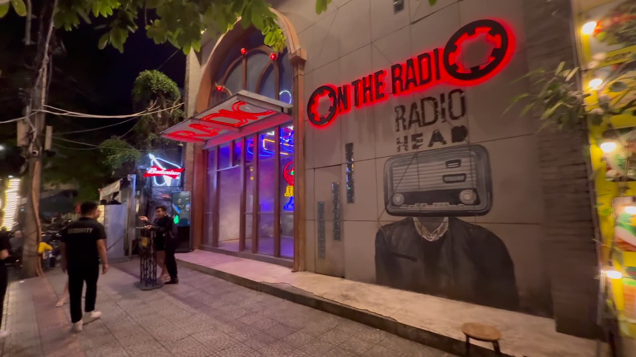 On The Radio in Da Nang, Vietnam