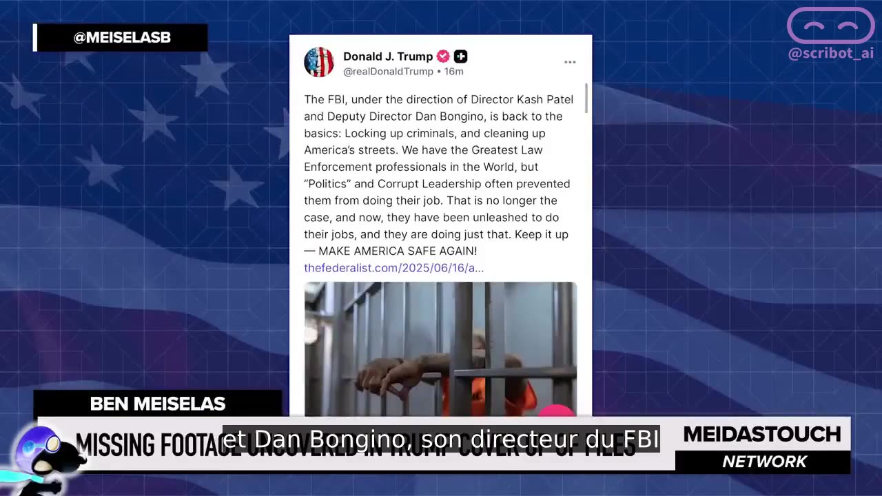 Des images manquantes dans les vidéos de la cellule de Epstein
