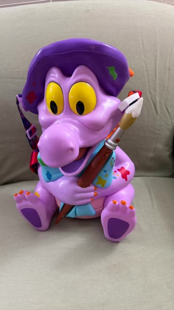Walt Disney World Epcot Festival of the Arts Figment Artist Popcorn Bucket #shorts