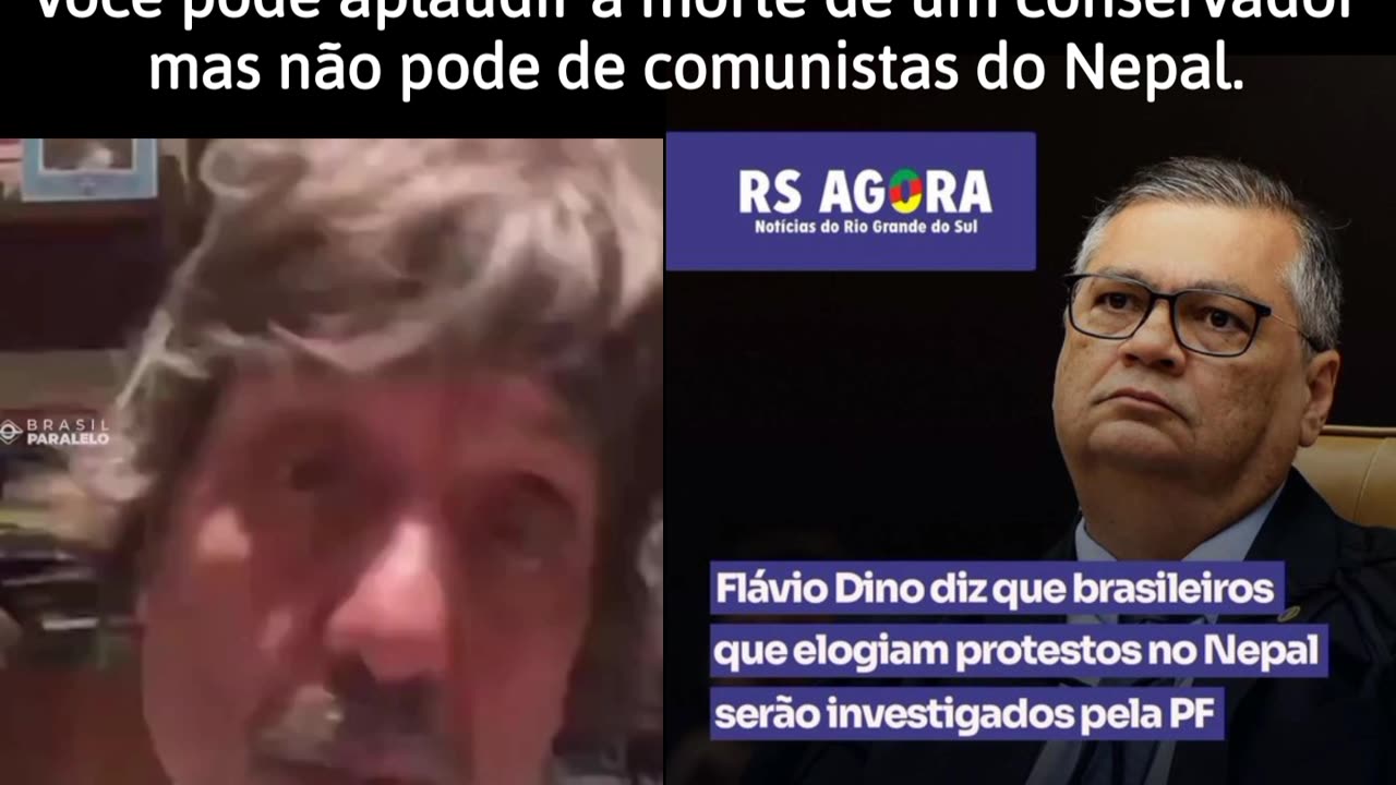 A China deu a cartilha, o Flávio dino está implantando o ódio, você pode aplaudir a morte de um conservador mas, não poderá aplaudir a morte dos comunistas do Nepal.