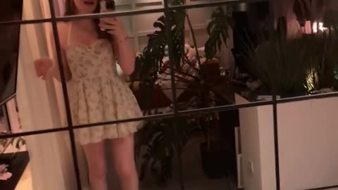 Exuberant tgirl to me