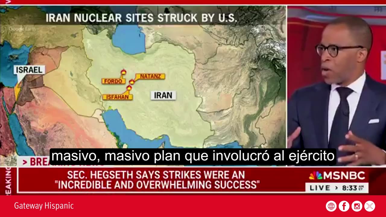 MSNBC is even impressed by Operation Midnight Hammer