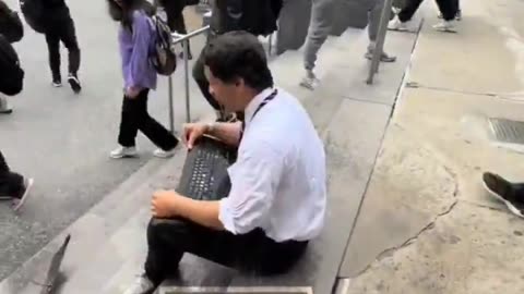 Wakandan Dumps Water On White Kid's Head, Maximizing Fatigue