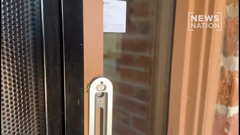 You can see here the ring camera is missing from Nancy Guthrie's front door.