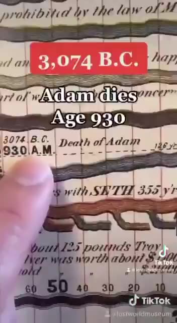 History started with Adam