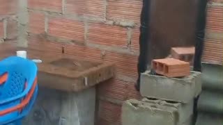 Caída de techo en Cerros de Albornoz