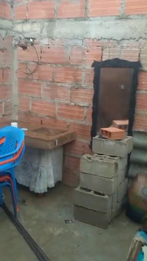 Caída de techo en Cerros de Albornoz