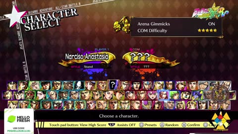 JoJo's Bizarre Adventure: All Star Battle - R (ジョジョの奇妙な冒険 オールスターバトルR) ᕈS5 🎮 : DIO 2025 RUN