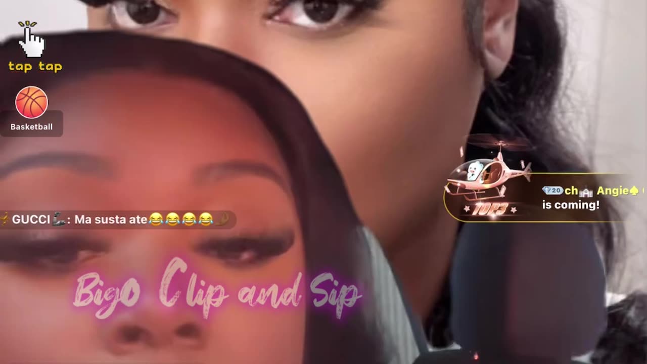 PrettyTeeTee POV of altercation w/Her Royce n Emp vs MadamLo Diverse n Cherry 4/9/25 #bigoclipandsip