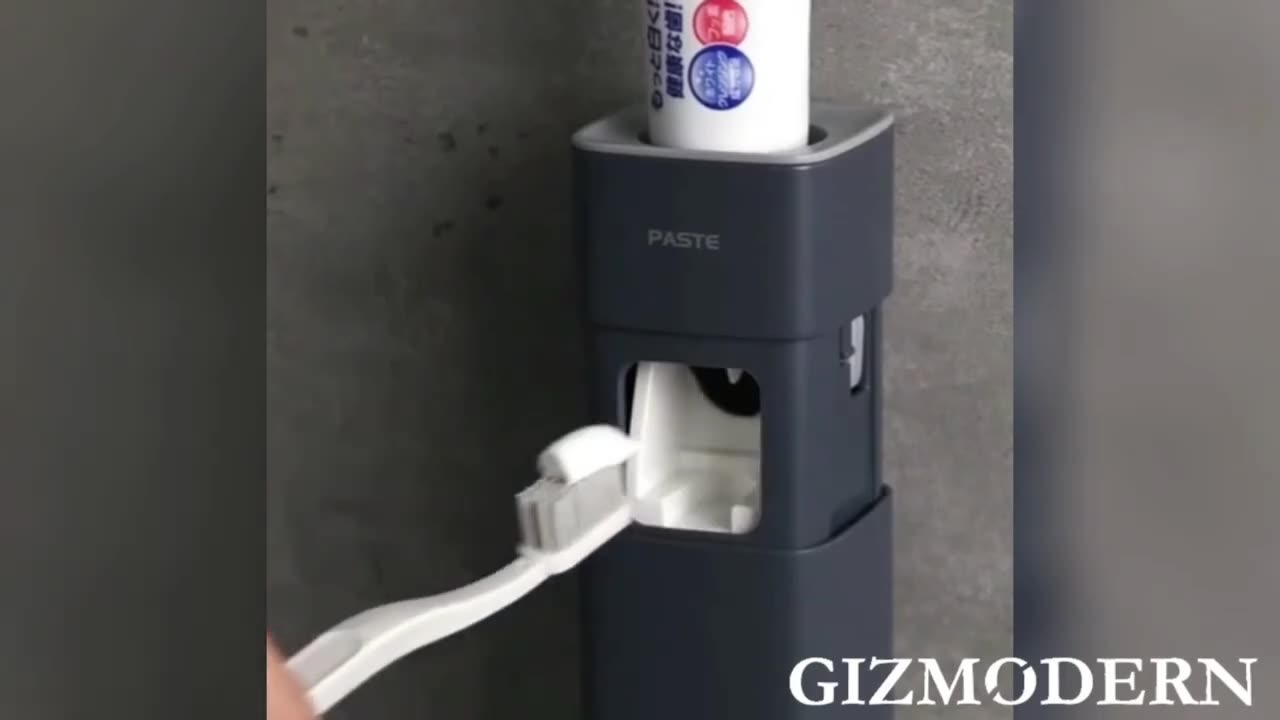 Wall Mounted Toothpaste Dispenser, for Kids, Families