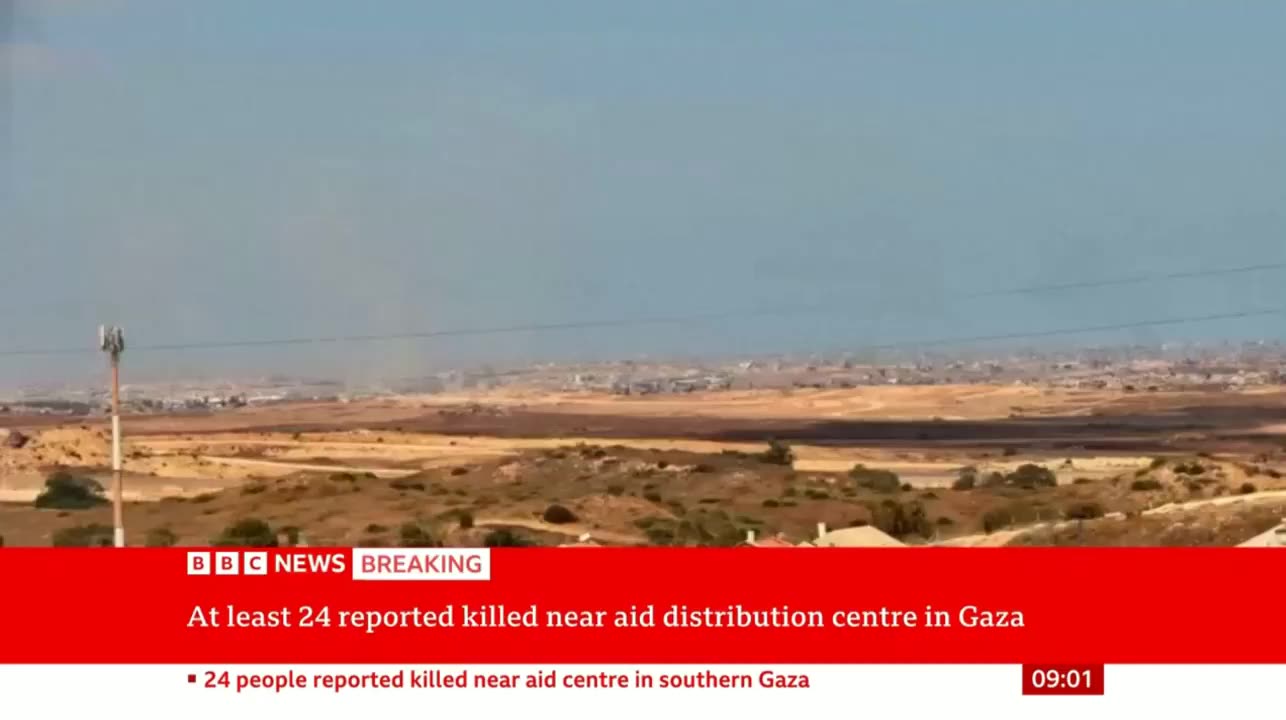 The BBC just referred to Gaza as Hamas controlled Gaza