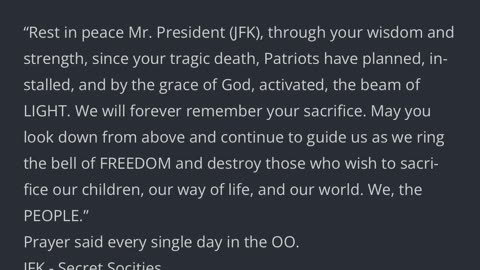 The Kennedy Prayer📍703