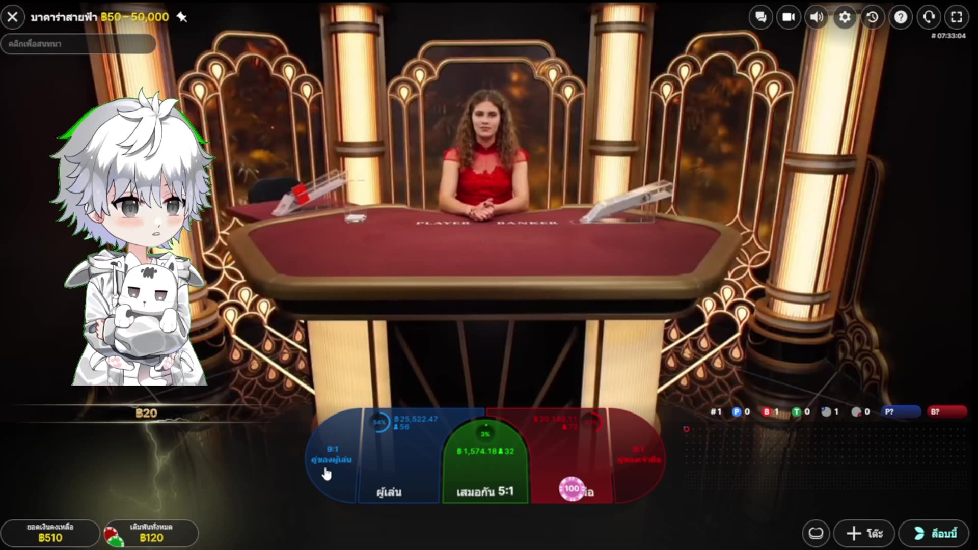 Baccarat EP.14 | ทำบุญรวยชาติหน้า แทงบาร์รวยชาติไหน By เฮียXเทคสปิน