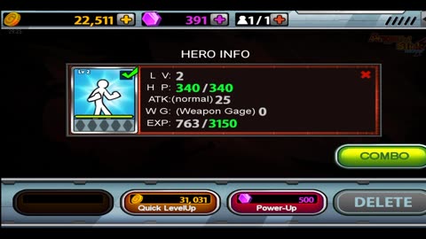 Anger Of Stick 4: Reboot - gameplay Stickman Platform Beat em up RPG