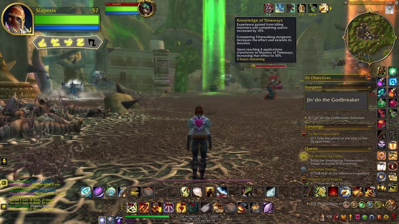 wow in 2025 p11 - blackrock caverns in an actual person party ugh, zul gurub solo of course, stoneco