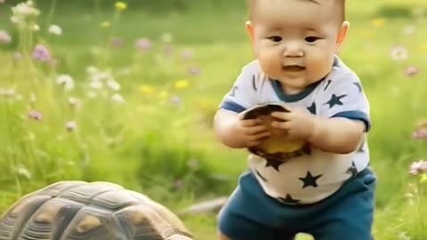 Love Without Words: Turtle & Baby Moments