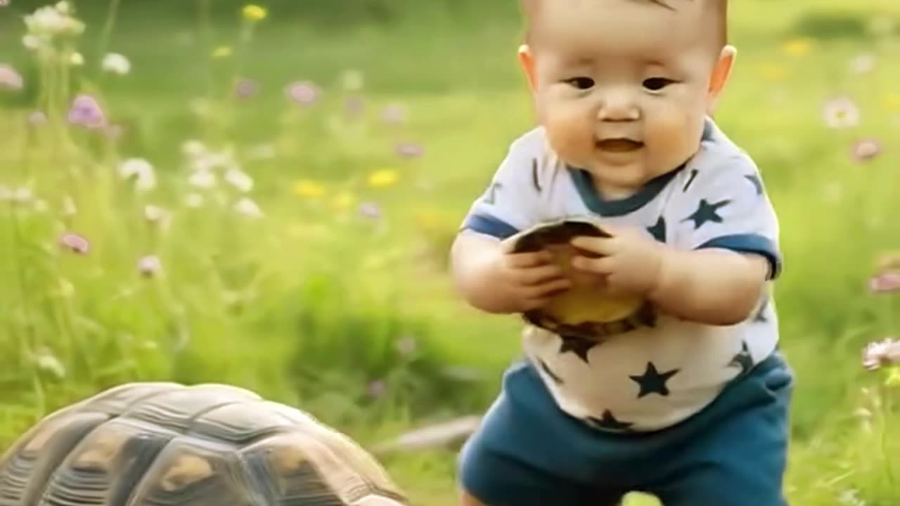 Love Without Words: Turtle & Baby Moments