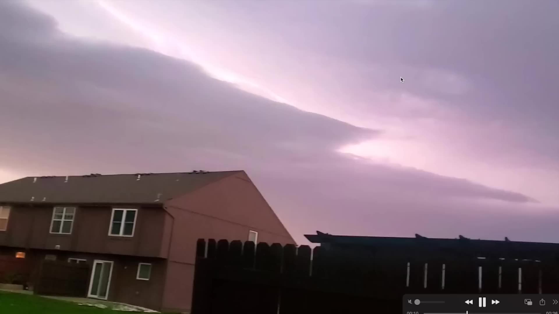 Several witnesses reported seeing something STRANGE in the sky!