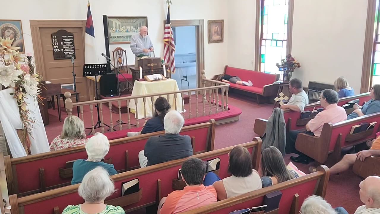 Vernon Chapel Sunday Service (Exo. Ch.3:5 Sacred & Holy) led by Kenneth Ambrouse 8/10/2025
