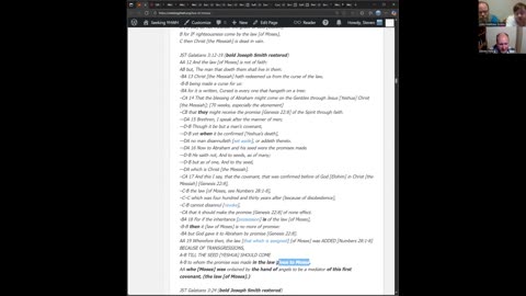 Teaching 3rd Nephi 9 Law Of Moses