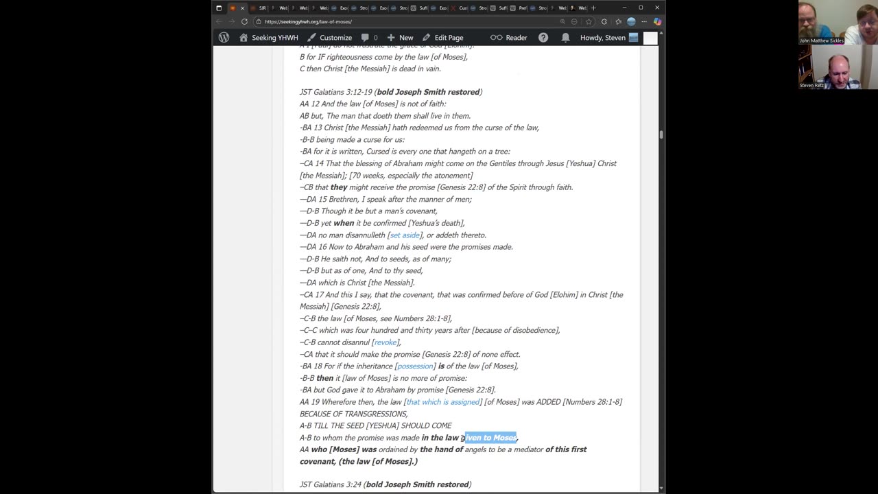 Teaching 3rd Nephi 9 Law Of Moses