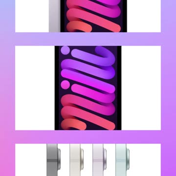 Apple iPad mini 7, Purple, 128GB, 5G with A17 Pro