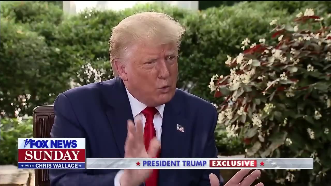 President Trump speaks with Chris Wallace one-on-one | Complete Interview