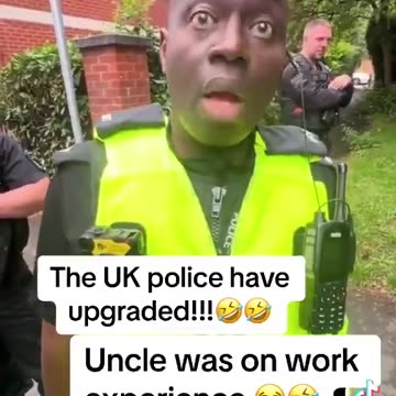 British Police: Imported African Police Officer